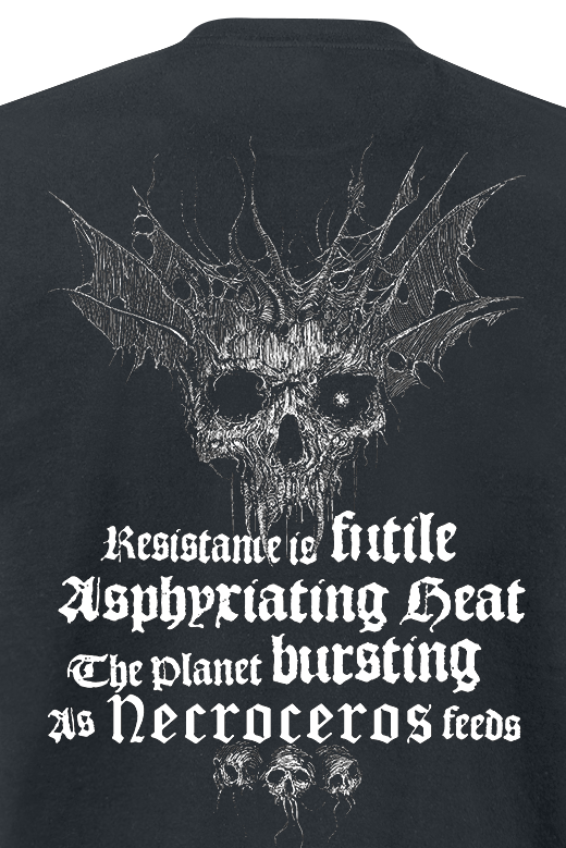 Asphyx Necroceros Doominator T-Shirt schwarz