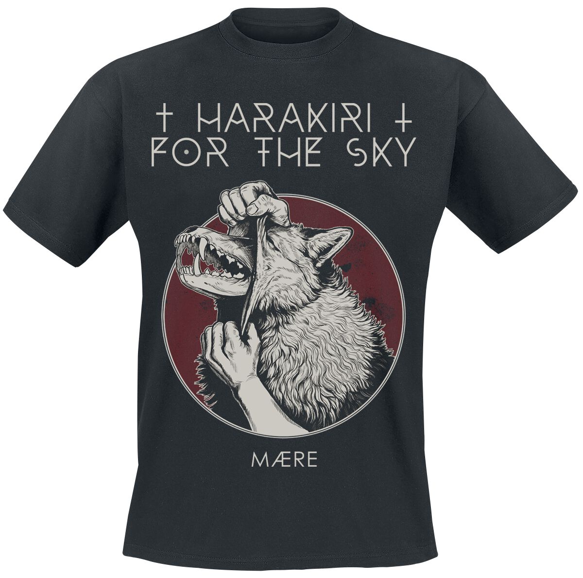 Image of Harakiri For The Sky Maere T-Shirt schwarz