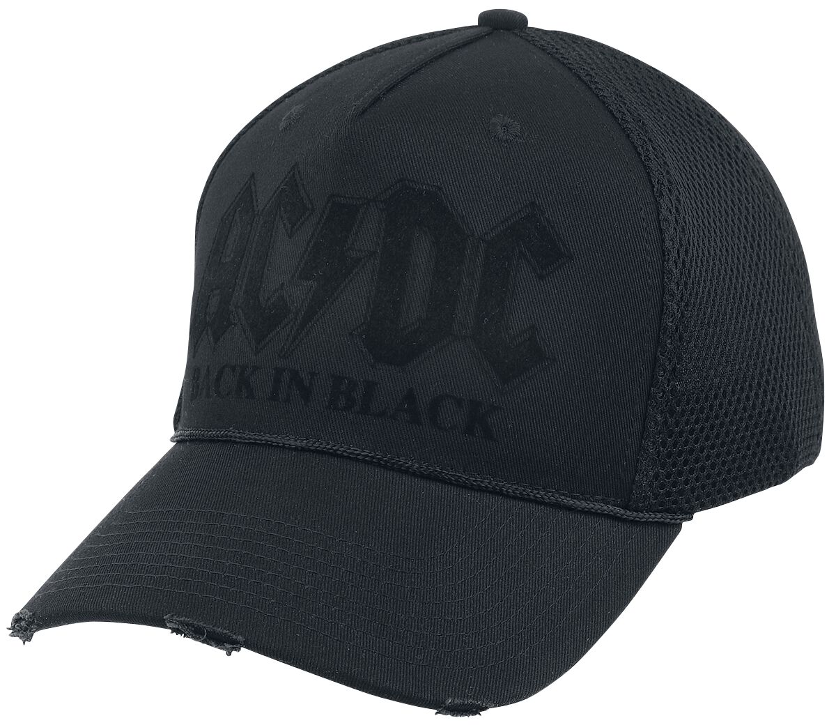 Image of AC/DC Back In Black - Trucker Cap Truckercap schwarz