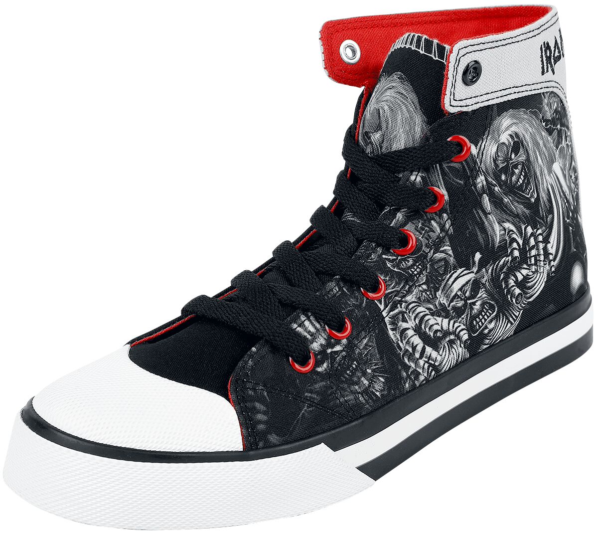 Iron Maiden Sneaker high schwarz  - Onlineshop EMP