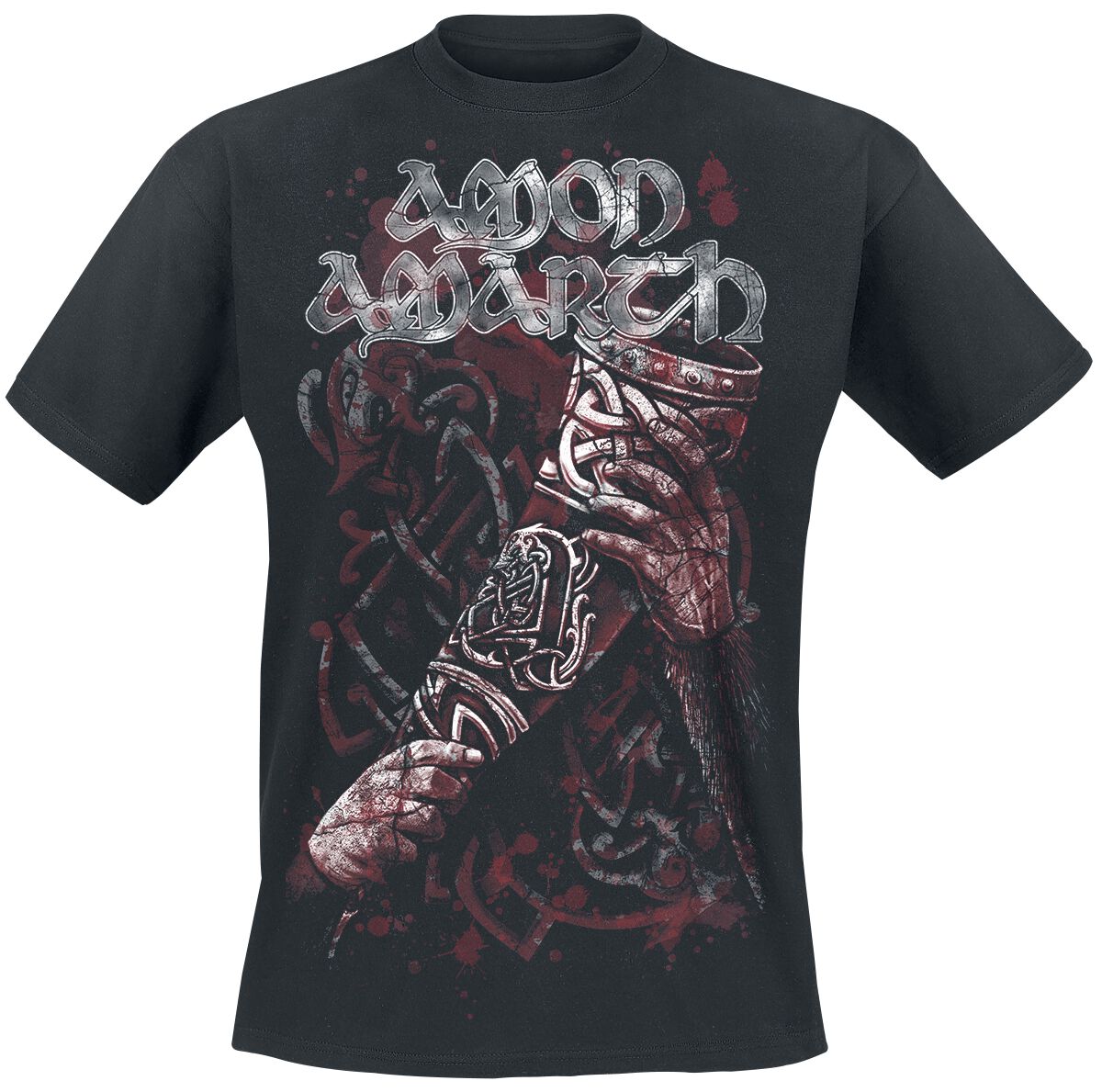 Amon Amarth T-Shirt - Raise Your Horns - S bis 5XL - für Männer - Größe S - schwarz  - Lizenziertes Merchandise!