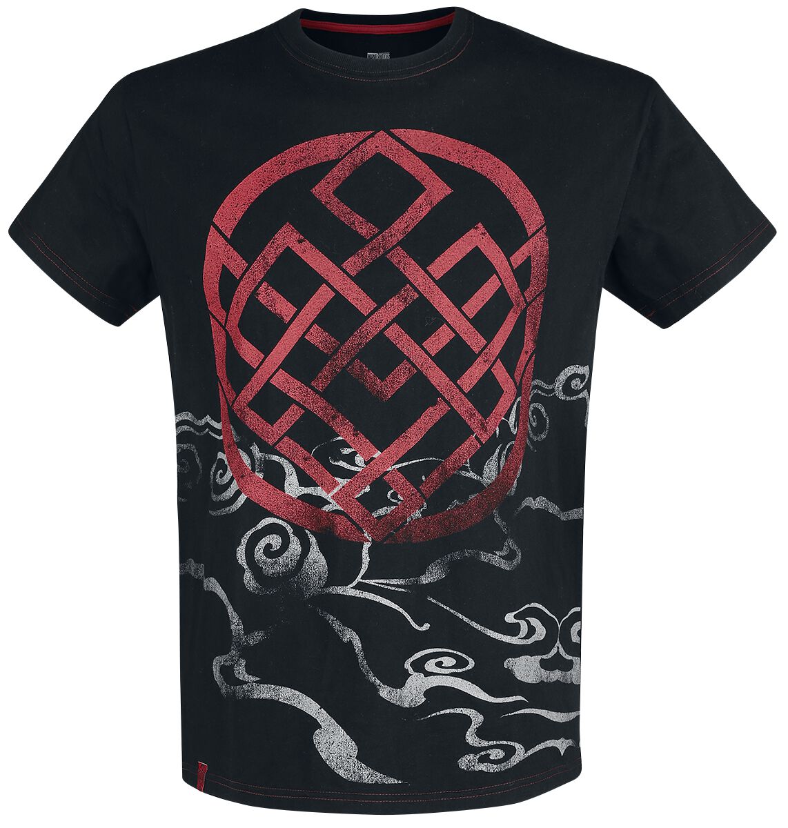 Shang-Chi and the Legend of the Ten Rings Ornament T-Shirt dark grey