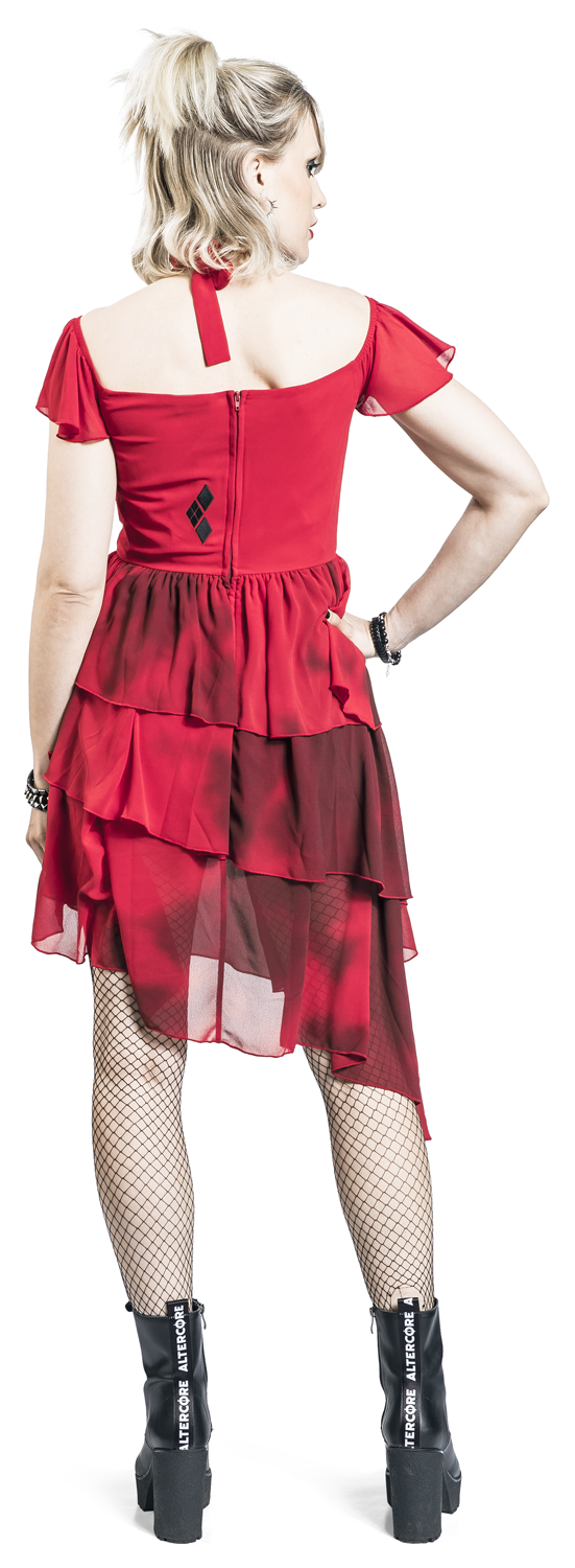 Suicide Squad 2 - Harley Quinn - Prom Kurzes Kleid rot