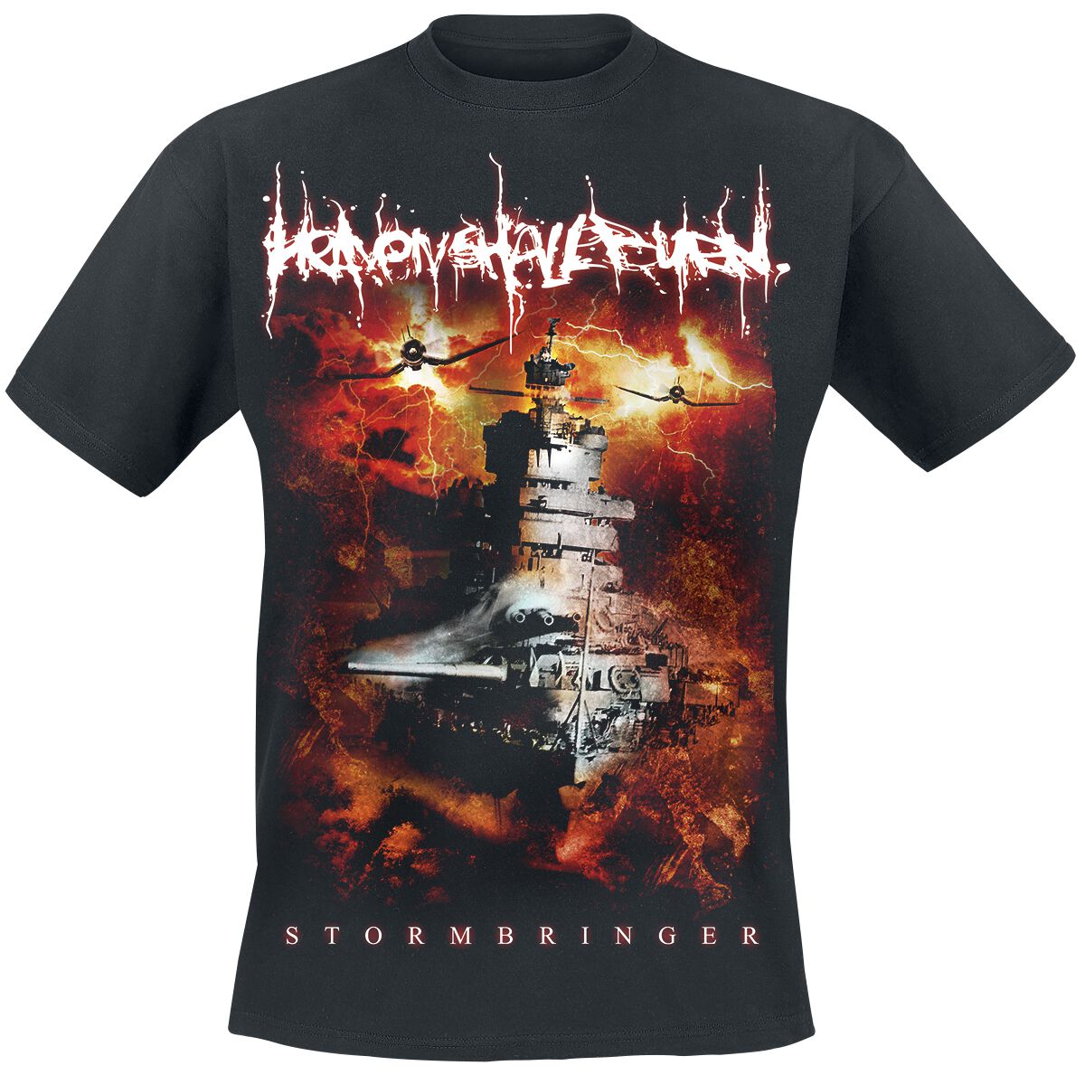 Image of Heaven Shall Burn Stormbringer T-Shirt schwarz