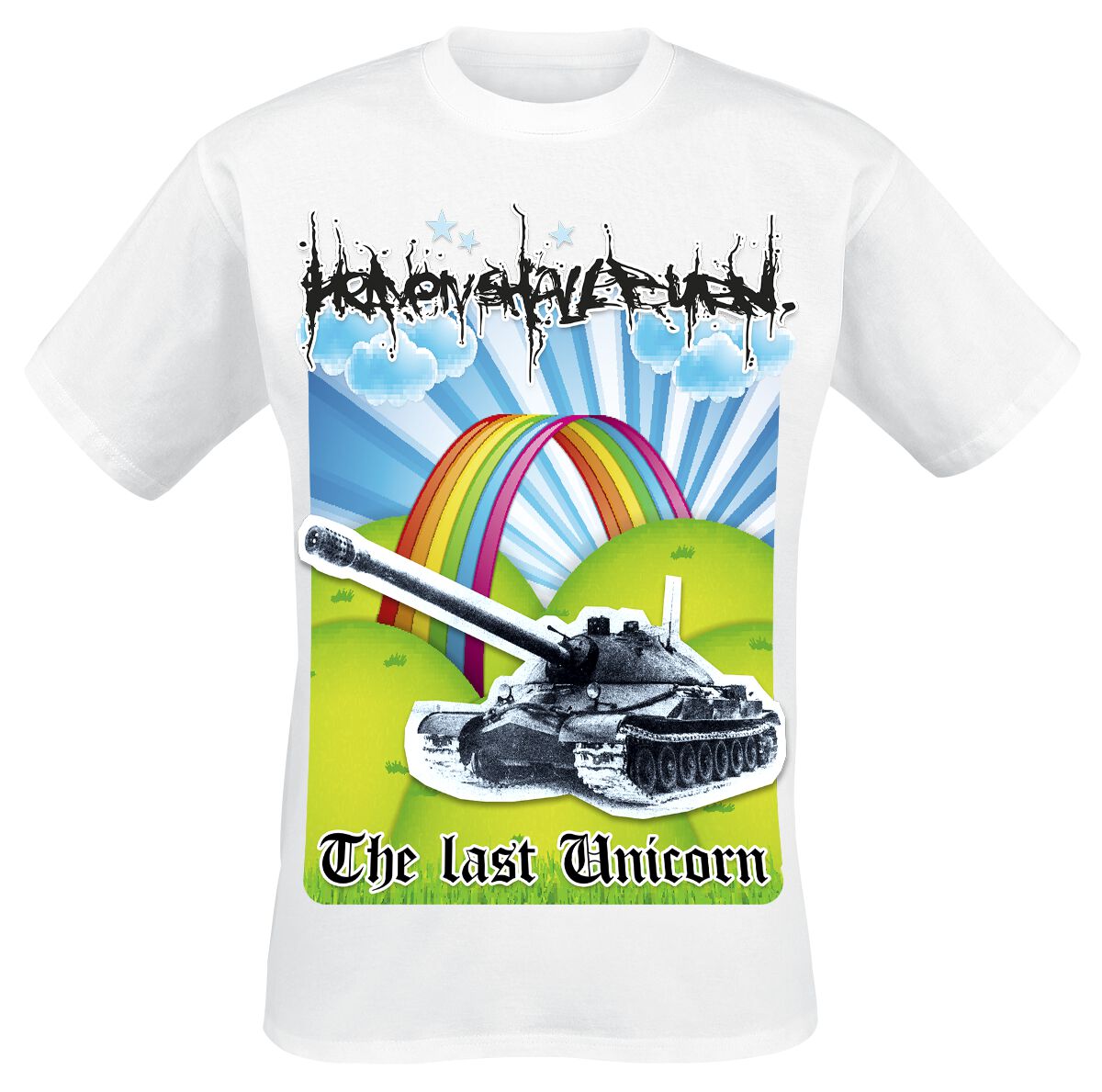 Image of Heaven Shall Burn The Last Unicorn T-Shirt weiß
