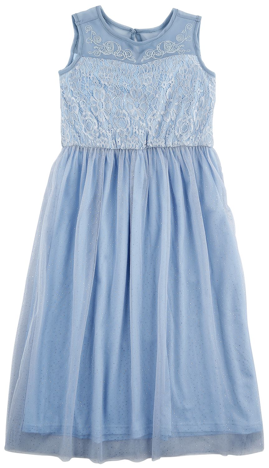 Levně Cinderella Kids - Never Stop Dreaming - Prom detské šaty světle modrá