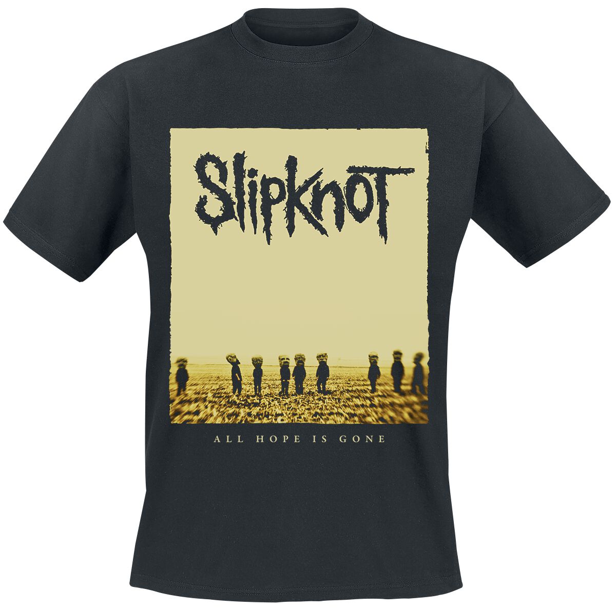 Image of Slipknot All Hope Is Gone Band Members T-Shirt schwarz