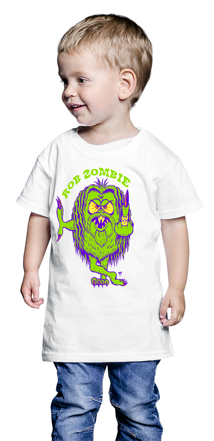 Rob Zombie - Kids - Mean Green - T-Shirt - weiß - January 28 ...