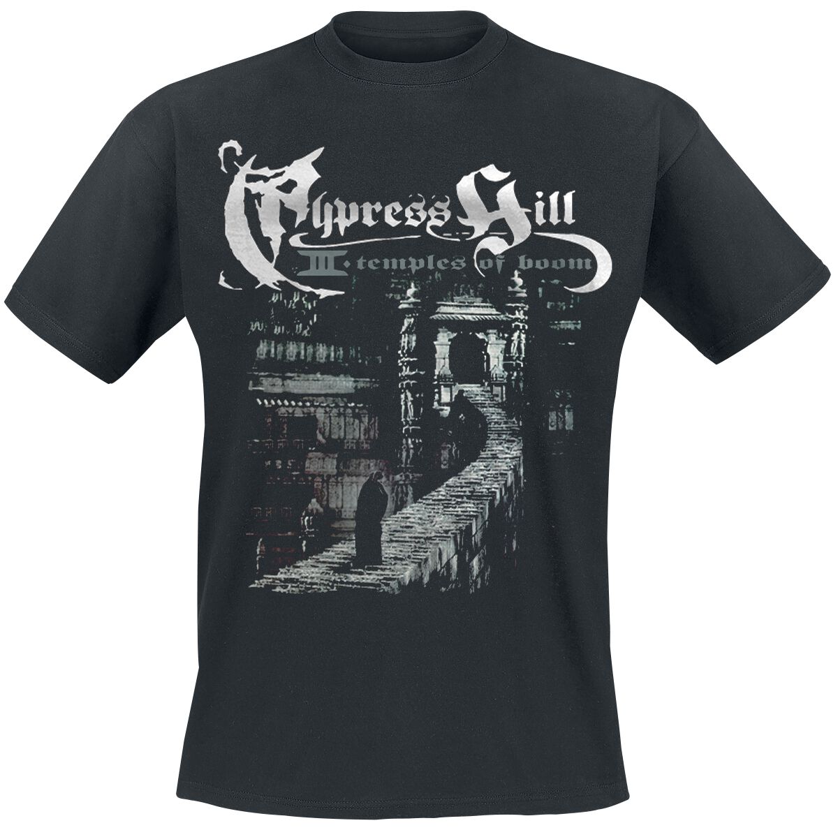 Levně Cypress Hill Temple Of Boom Tričko černá