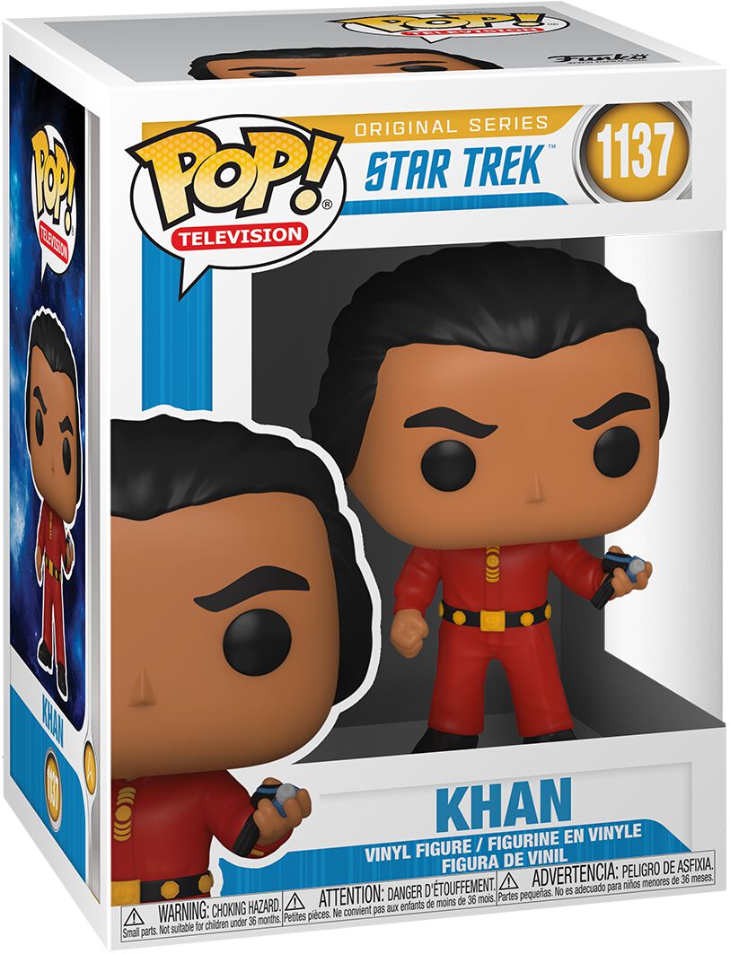 Star Trek Khan Vinyl Figure 1137 Funko Pop! multicolor