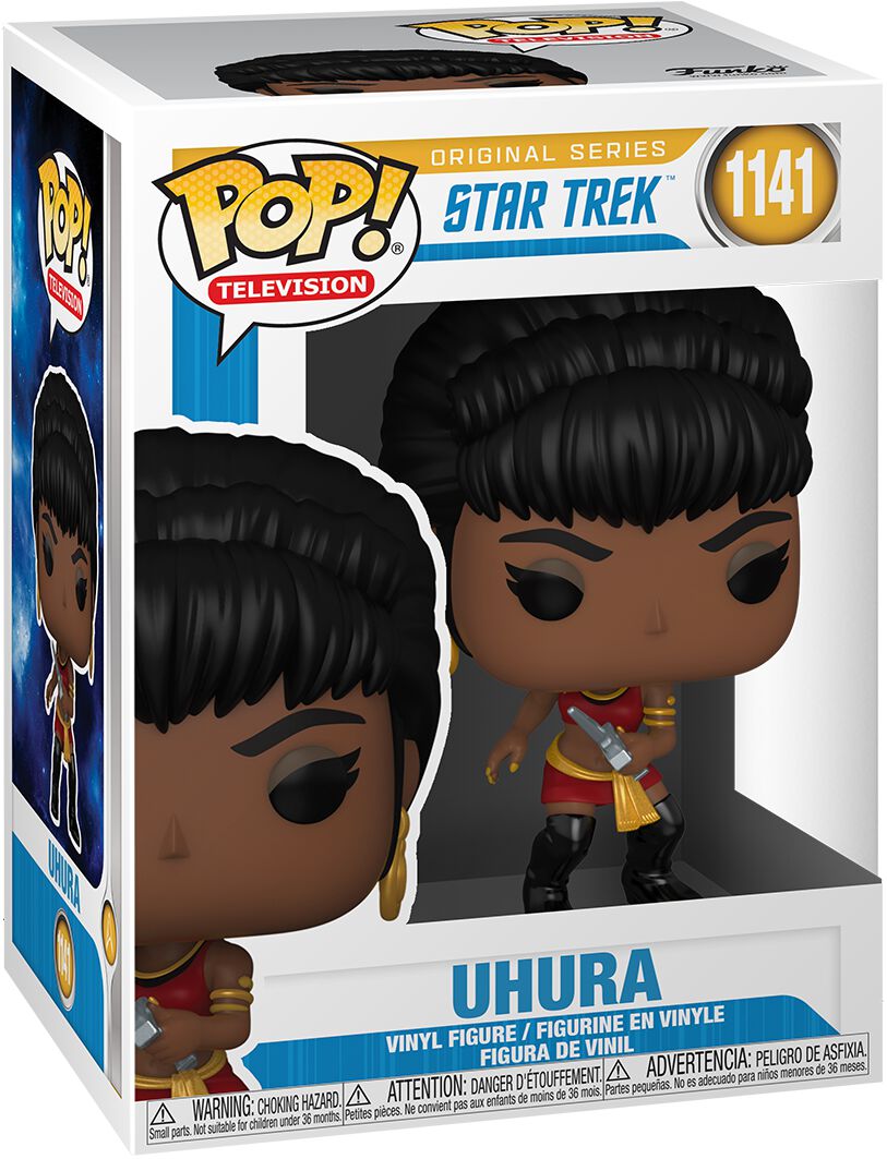 Star Trek Uhura (Mirror Mirror Outfit) Vinyl Figure 1141 Funko Pop! multicolor