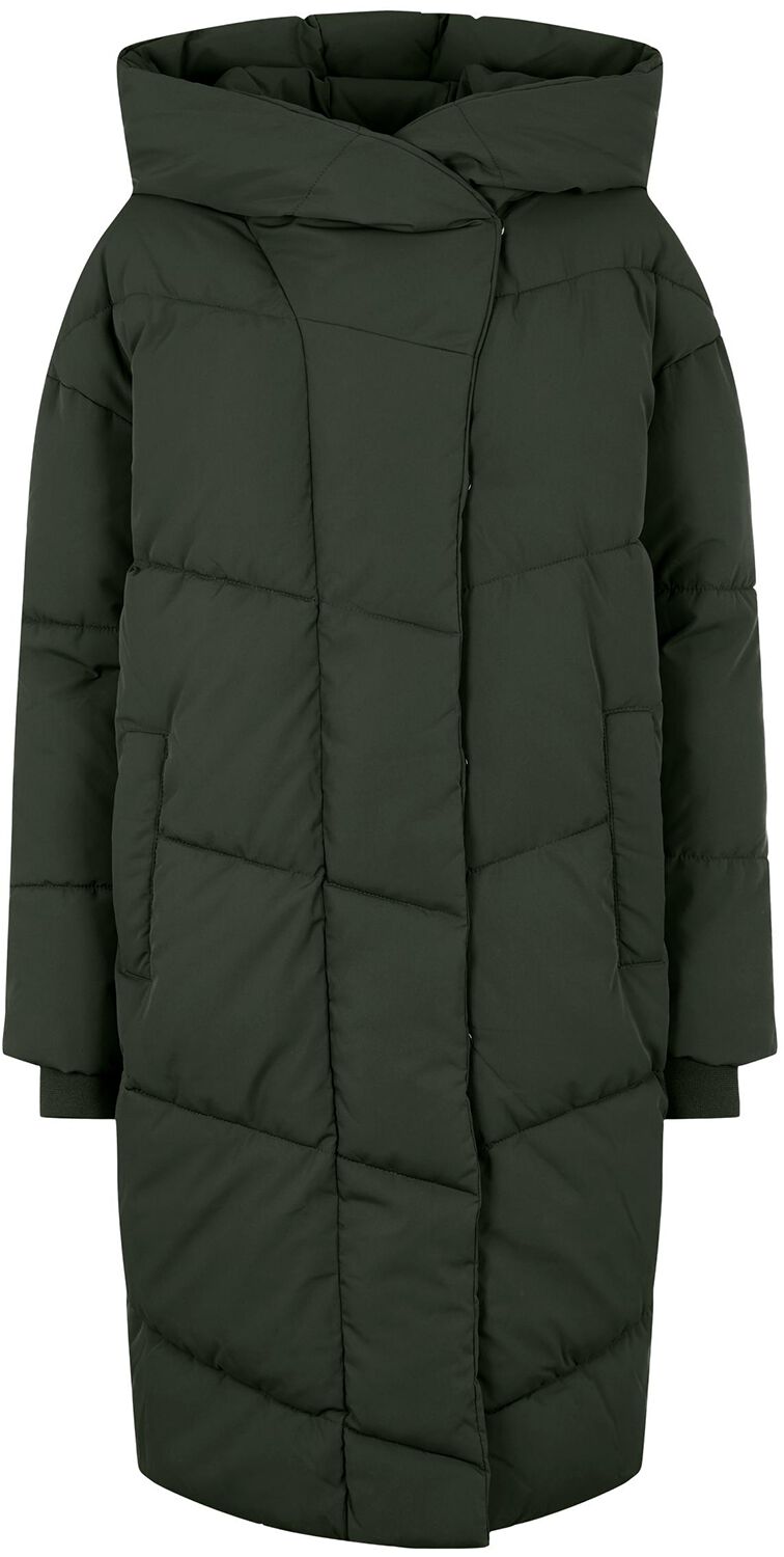 Manteau d'hiver de Noisy May - Veste Longue Tally - S à XL - pour Femme - olive