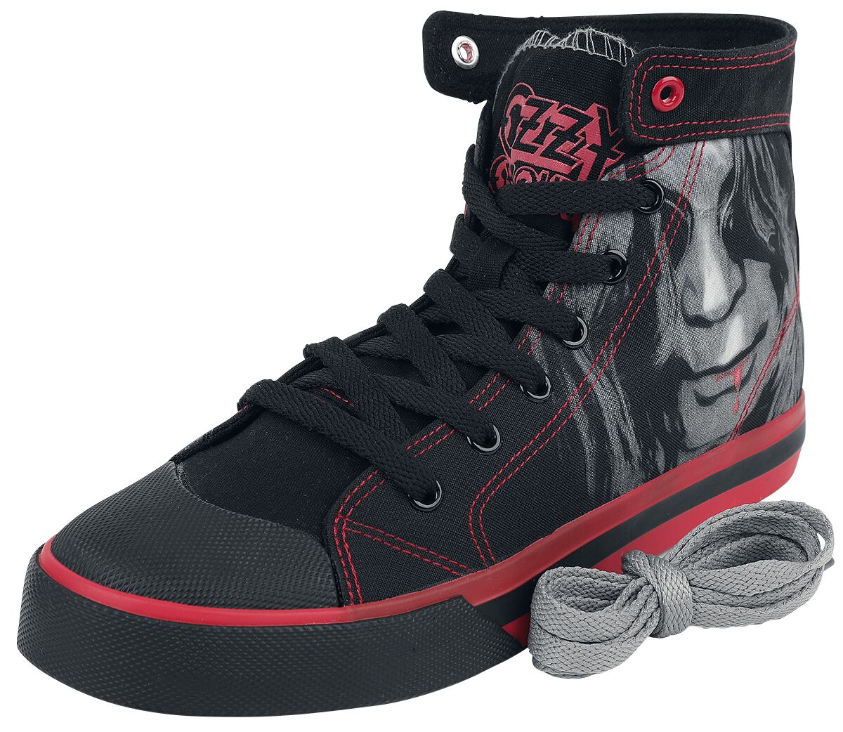Image of Ozzy Osbourne EMP Signature Collection Sneaker schwarz/grau/rot