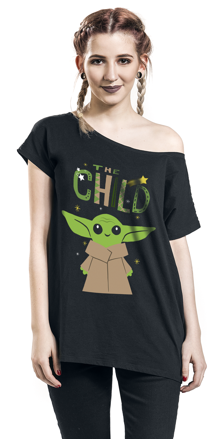 Star Wars The Mandalorian - The Child T-Shirt schwarz