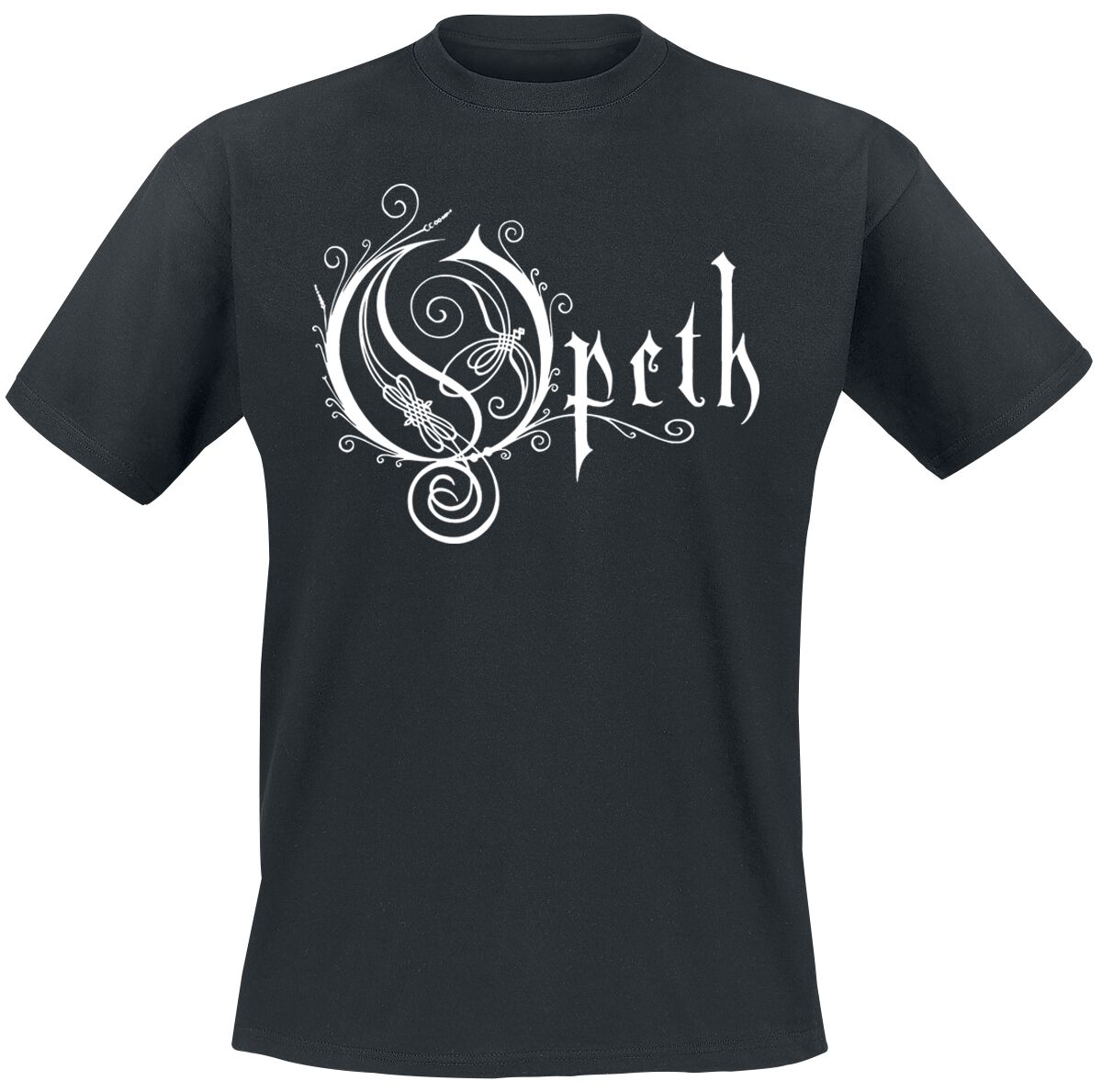 Opeth Logo T-Shirt schwarz in L