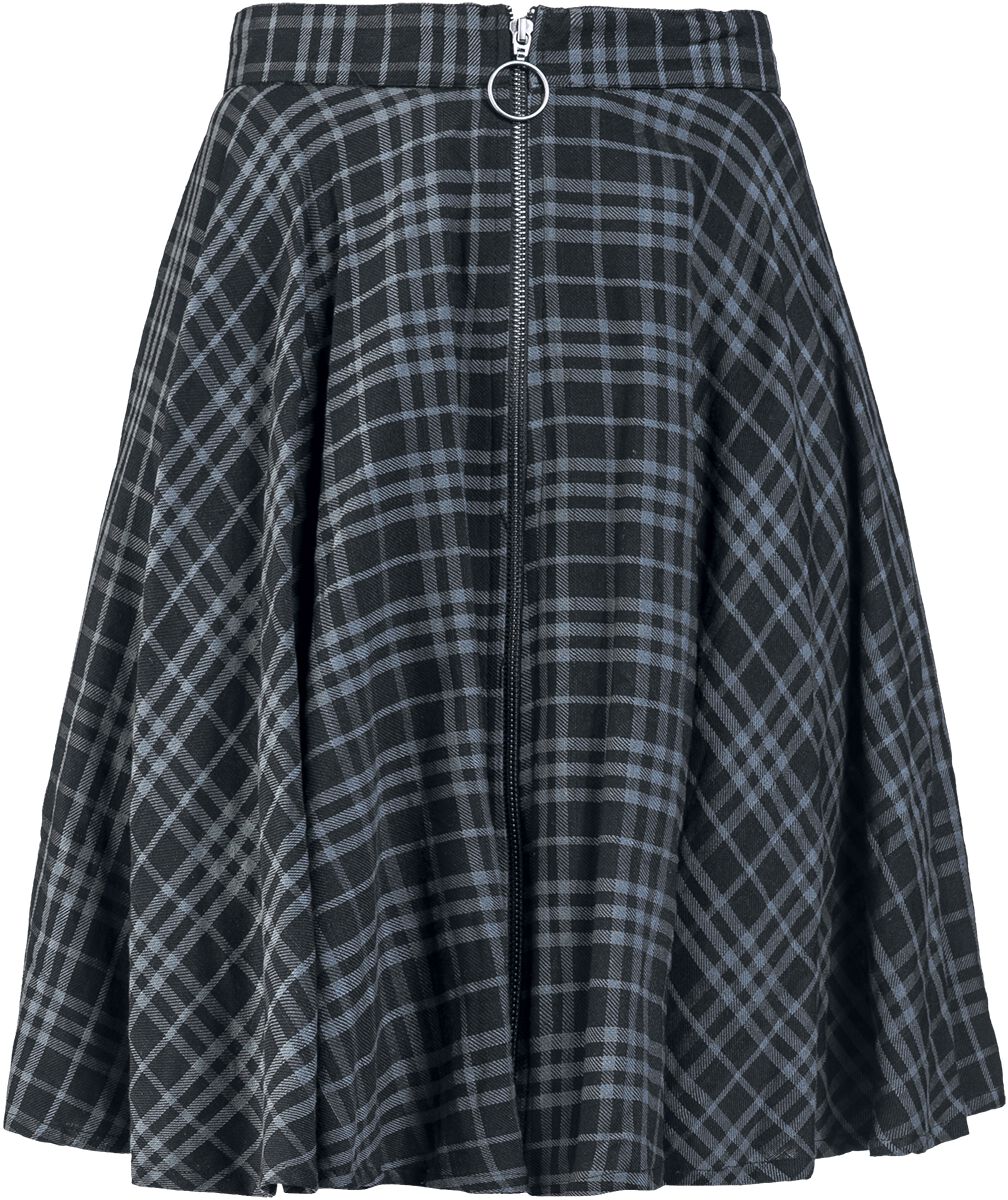 Rockabella Isadora Skirt Medium-length skirt grey black