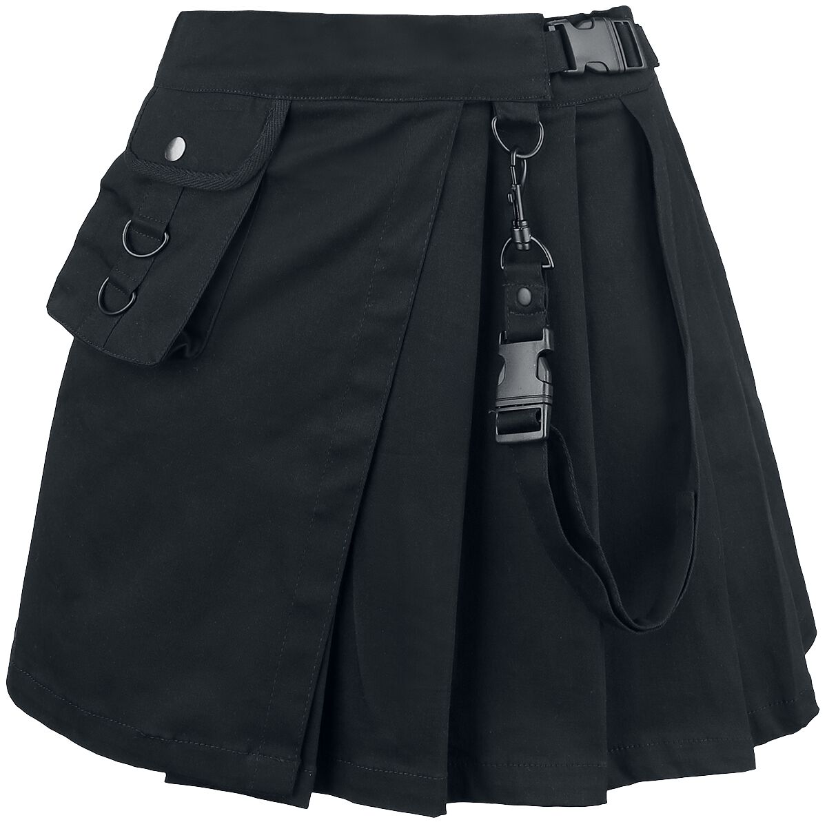 Chemical Black Infinity Skirt Short skirt black