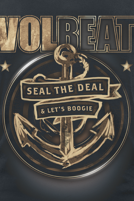 Volbeat Top - Anchor - S bis XL - für Damen - Größe XL - schwarz  - EMP exklusives Merchandise!