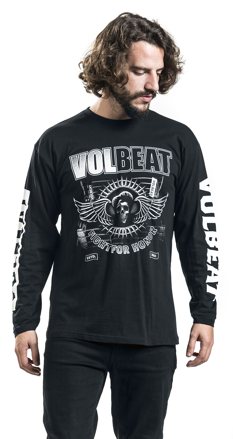 Volbeat Fight For Honor Langarmshirt schwarz