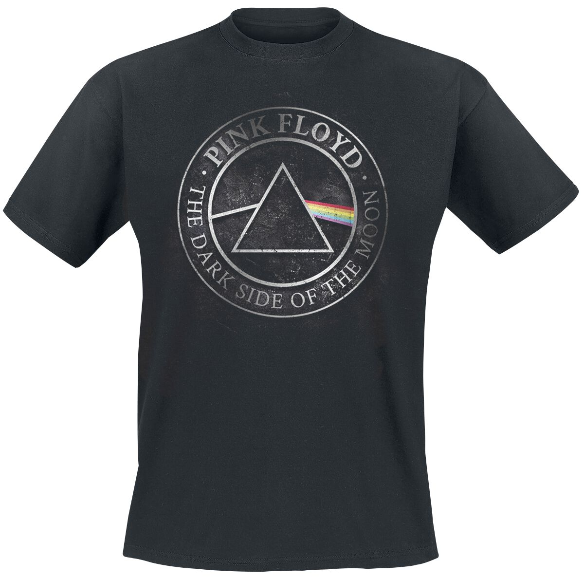 Pink Floyd T-Shirt - Metal Sign - S bis XXL - für Männer - Größe M - schwarz  - Lizenziertes Merchandise!