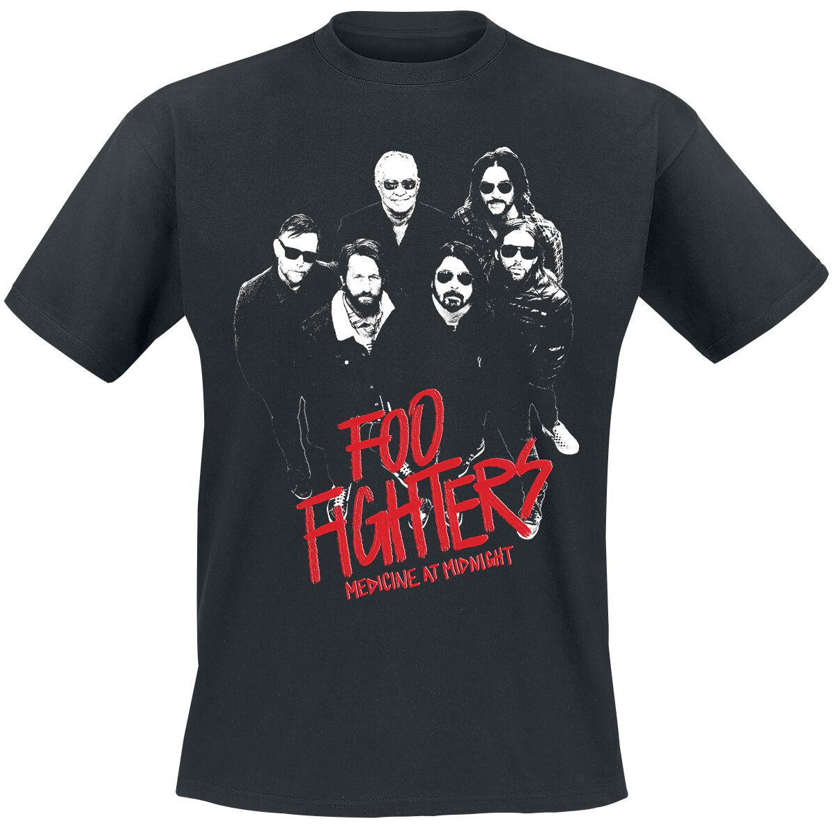 Foo Fighters Medicine At Midnight Photo T-Shirt black