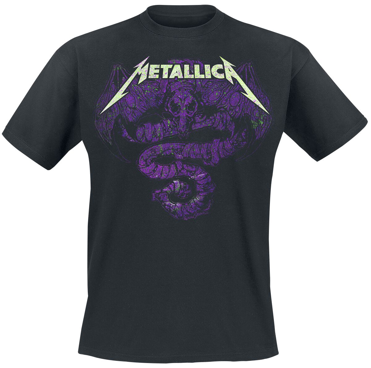 Levně Metallica Roam Oxidized Tričko černá