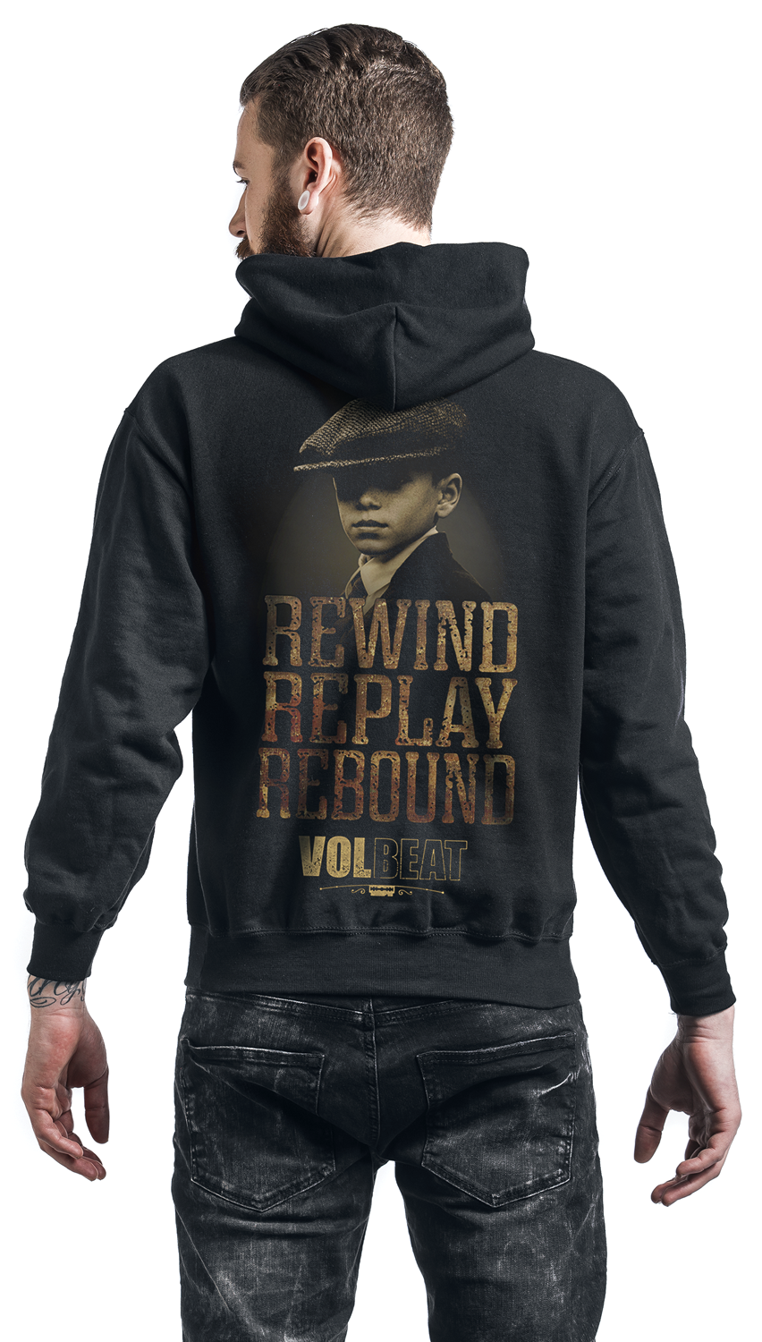 Volbeat Big Letters Kapuzenpullover schwarz
