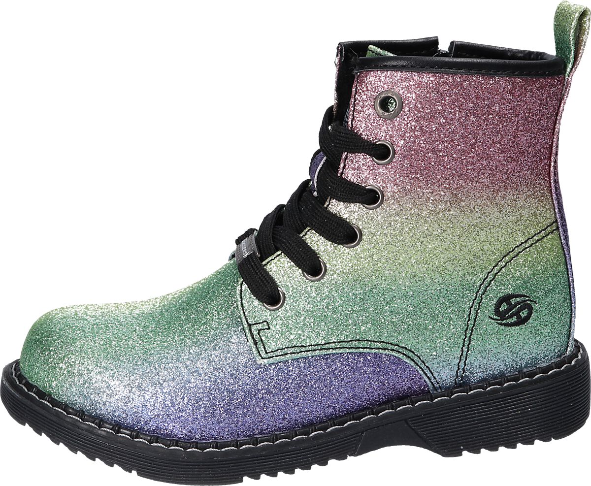 Levně Dockers by Gerli Duhové třpytivé boty Dětské boty vícebarevný