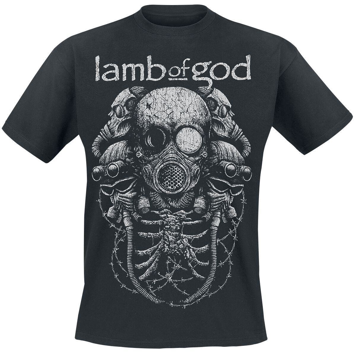 Lamb Of God Apocalypse Soldier T-Shirt black