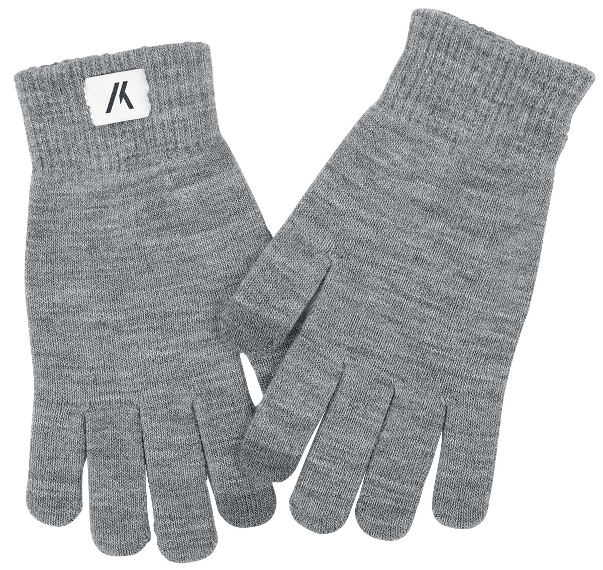 Produkt Basic Knit Gloves Fingerhandschuhe hellgrau