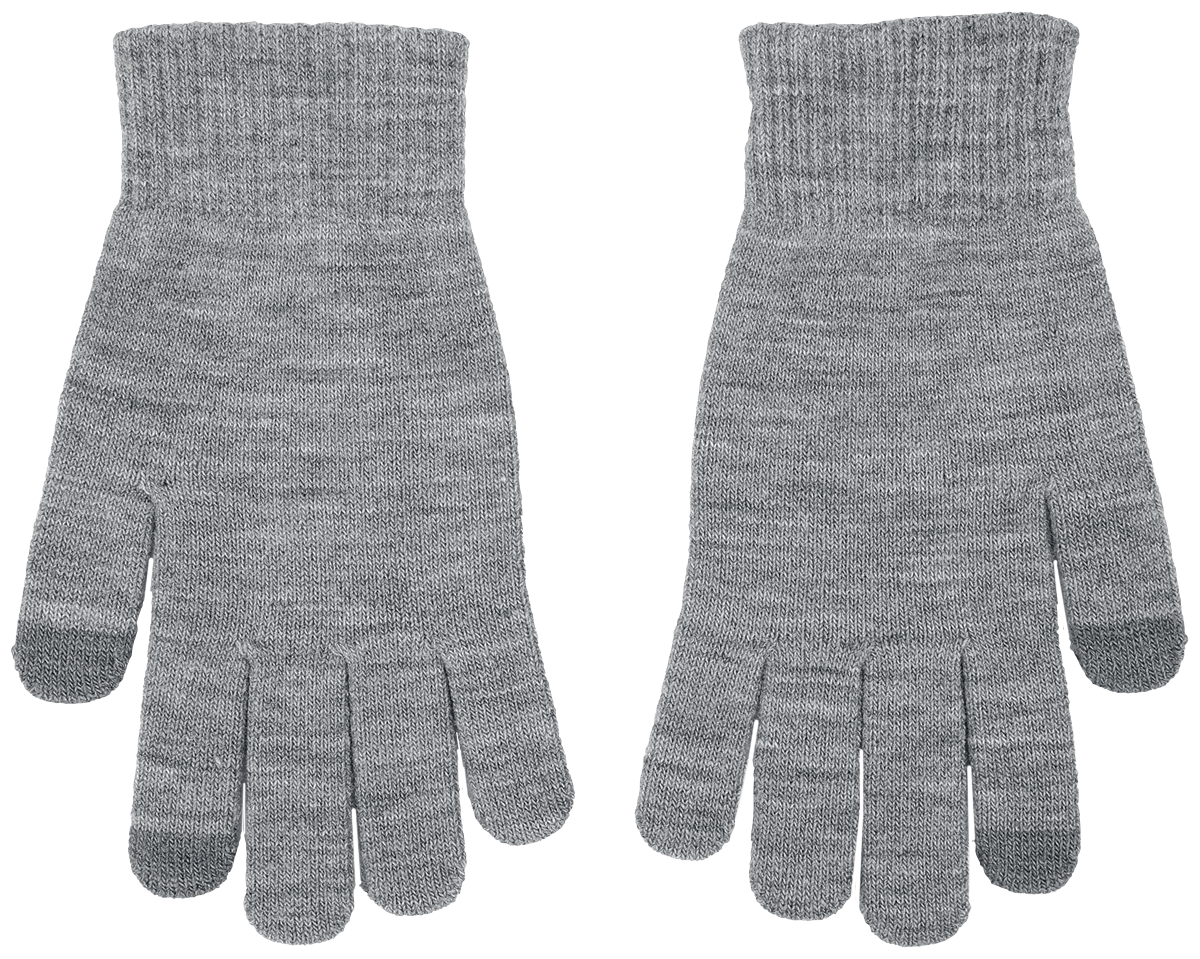Produkt Basic Knit Gloves Fingerhandschuhe hellgrau