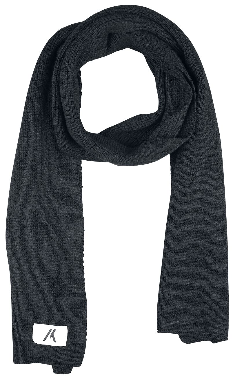 Produkt Basic Knit Scarfs Schal schwarz Produkt Basic Knit Scarfs Schal schwarz