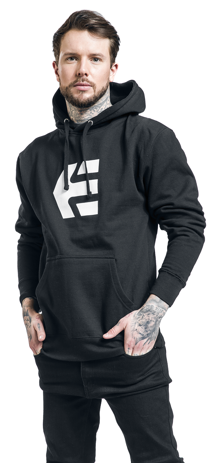 Etnies Basic Icon Hoodie Kapuzenpullover schwarz