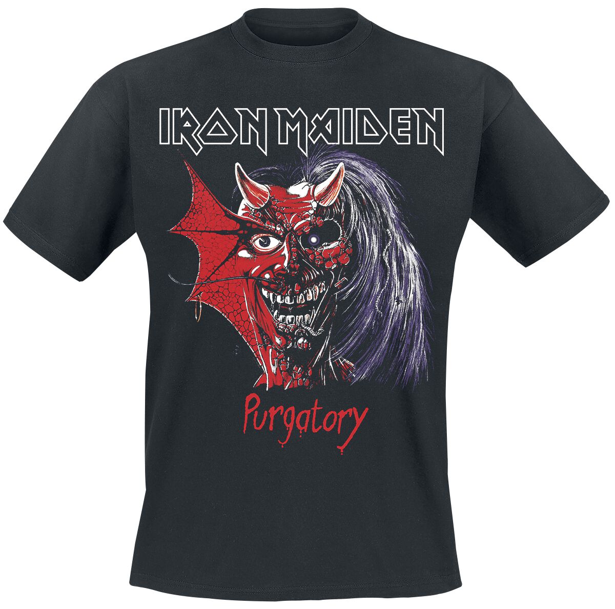 Image of Iron Maiden Killers Purgatory T-Shirt schwarz