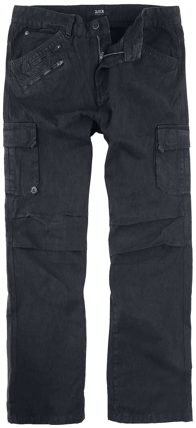 Image of Black Premium by EMP Army Vintage Trousers Cargopant schwarz
