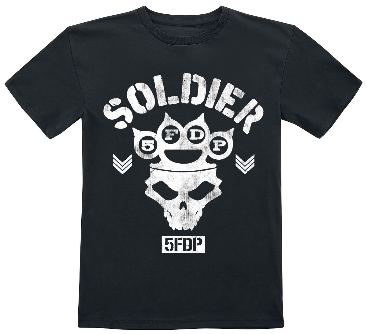 Image of Five Finger Death Punch Kids - Soldier Kinder-Shirt schwarz