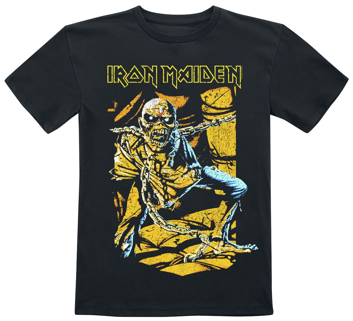 Image of Iron Maiden Kids - Piece Of Mind Kinder-Shirt schwarz