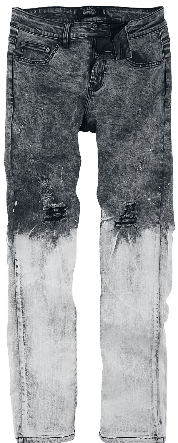 Image of Rock Rebel by EMP Destroyed Jeans mit starker Waschung Jeans schwarz