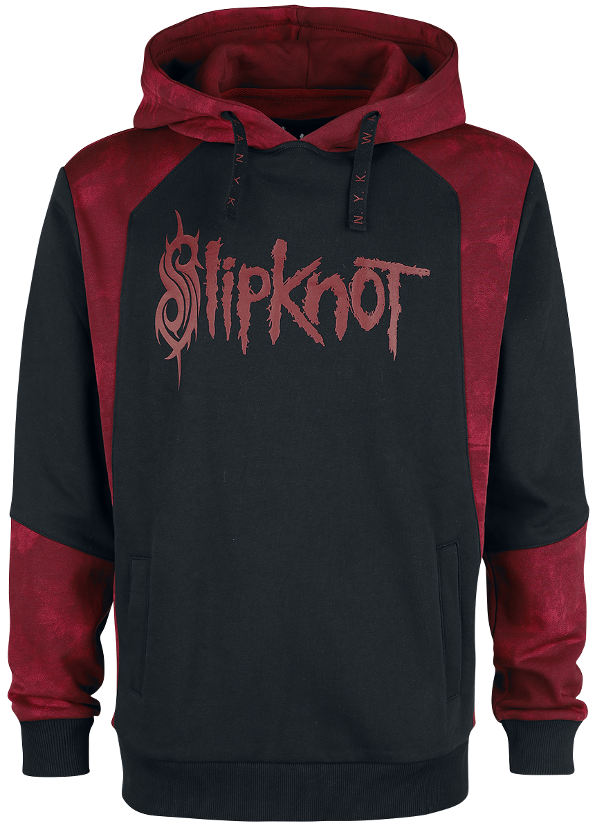 Slipknot  Hoodie - EMP Signature Collection - for Men - black-red