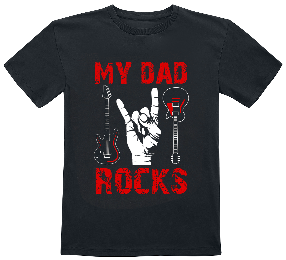 Familie & Freunde - My Dad Rocks - Kids - My Dad Rocks - T-Shirt - schwarz - EMP Exklusiv!
