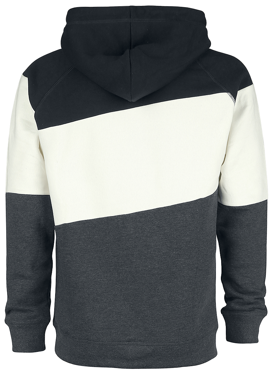 Indicode Pessac Kapuzenpullover schwarz