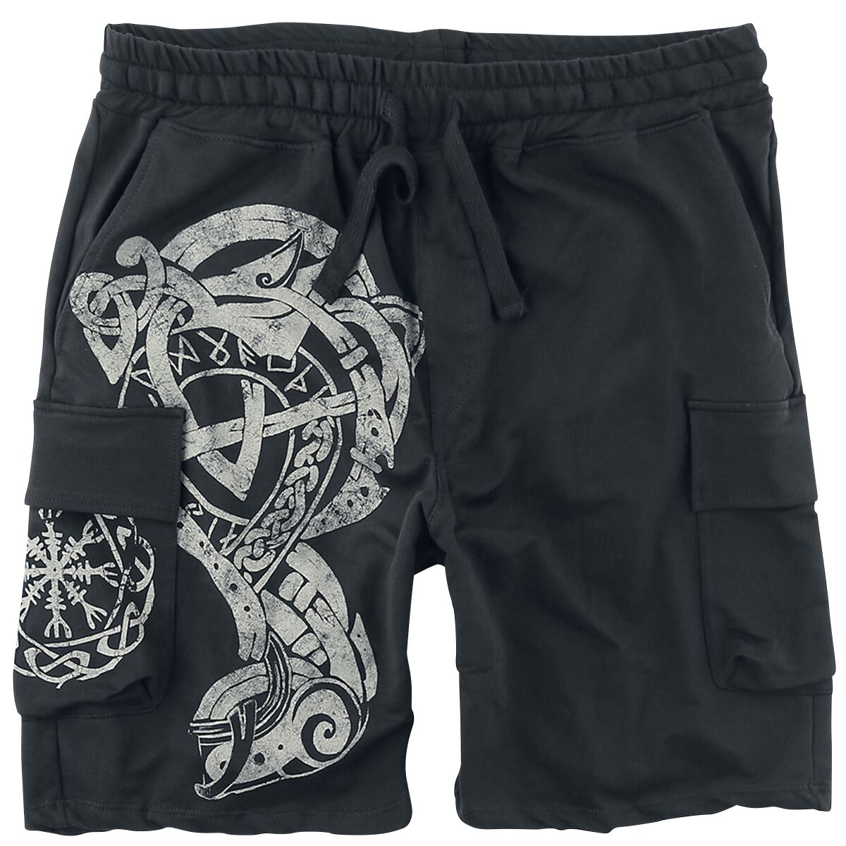 Outer Vision Guardian Tattoo Short schwarz in L