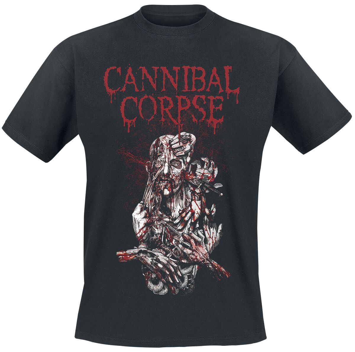 Image of Cannibal Corpse Destroyed Without A Trace T-Shirt schwarz