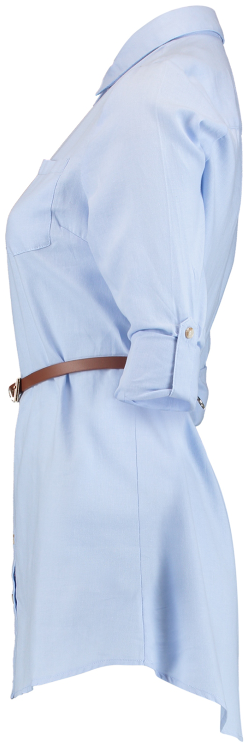 Hailys Larissa Bluse hellblau - 12.00% Rabatt