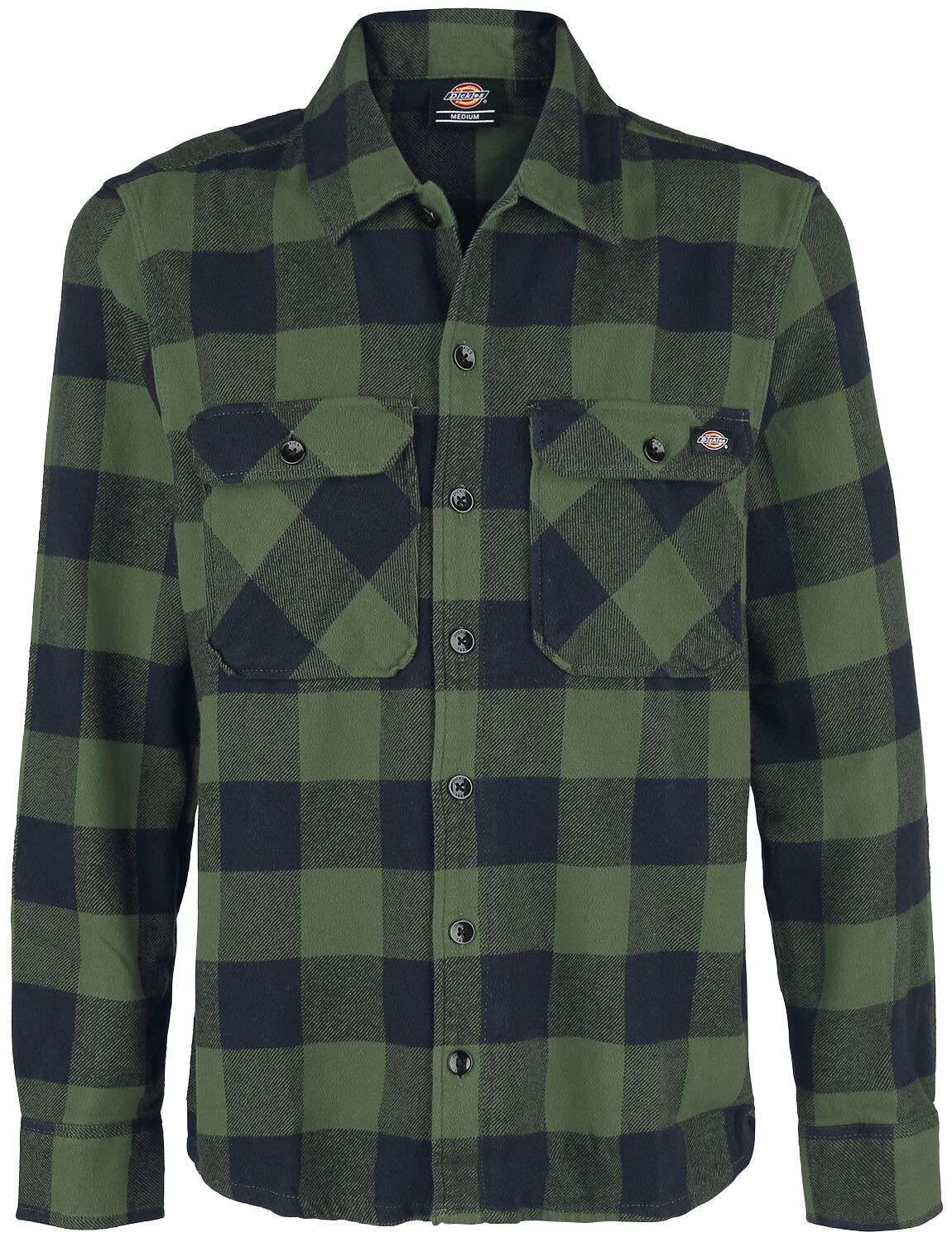 Dickies New Sacramento Shirt Langarmhemd grün in XXL