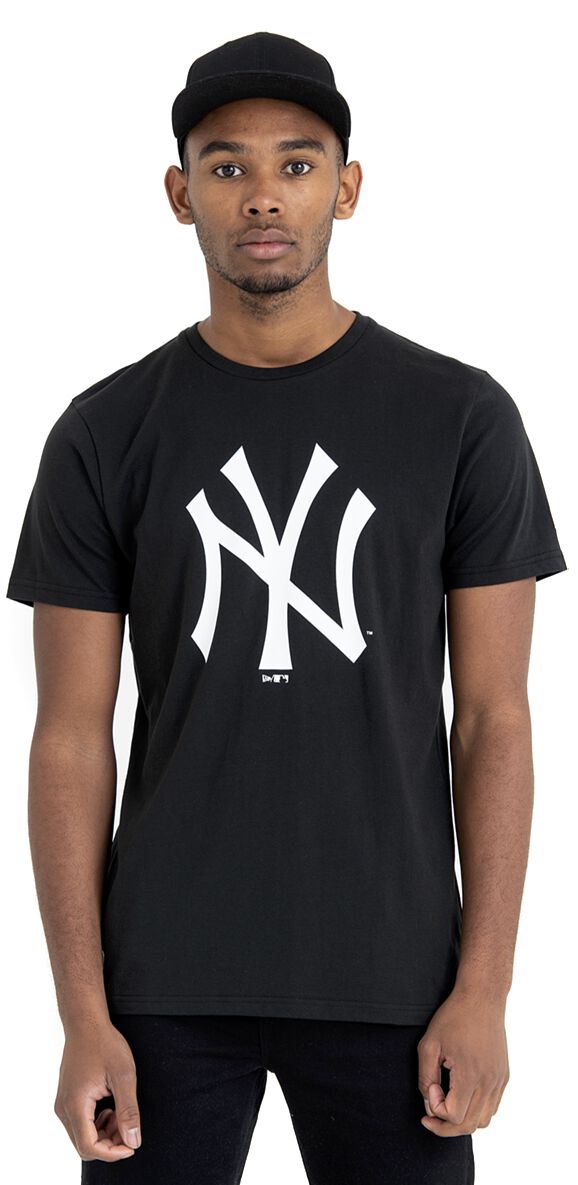 New Era – MLB T-Shirt – New York Yankees – S bis 3XL – für Männer – Größe L – schwarz New Era – MLB T-Shirt – New York Yankees – S bis 3XL – für Männer – Größe L – schwarz