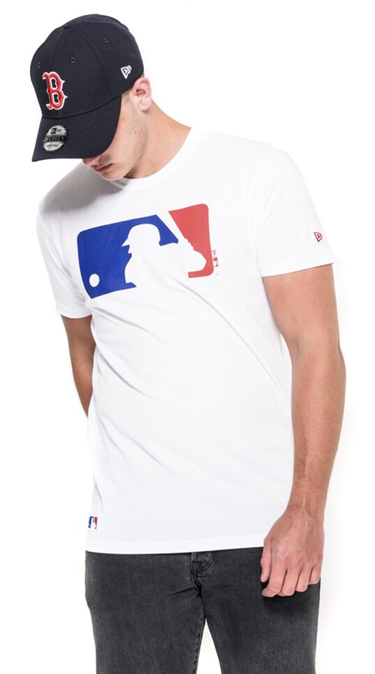 New Era - MLB T-Shirt - Generic Logo - S - für Männer - Größe S - weiß