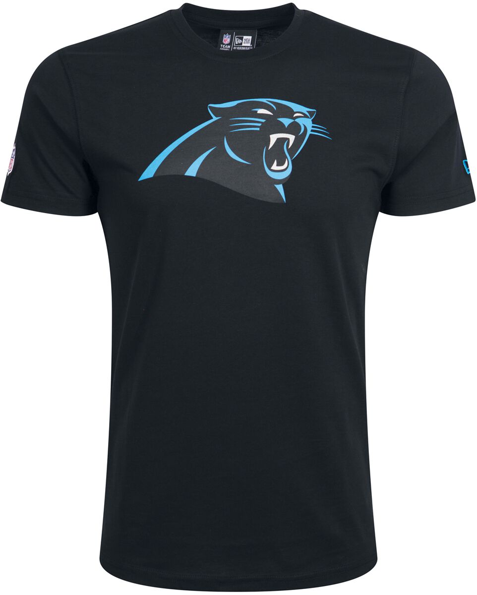New Era - NFL T-Shirt - Carolina Panthers - S bis M - für Männer - Größe M - schwarz