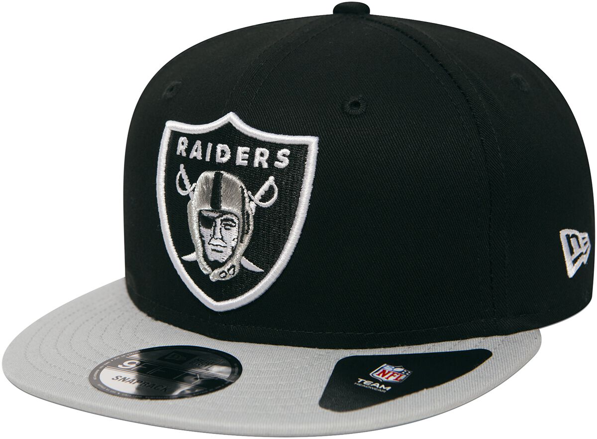Image of Cappello di New Era - NFL - 9FIFTY Las Vegas Raiders - Unisex - nero/grigio