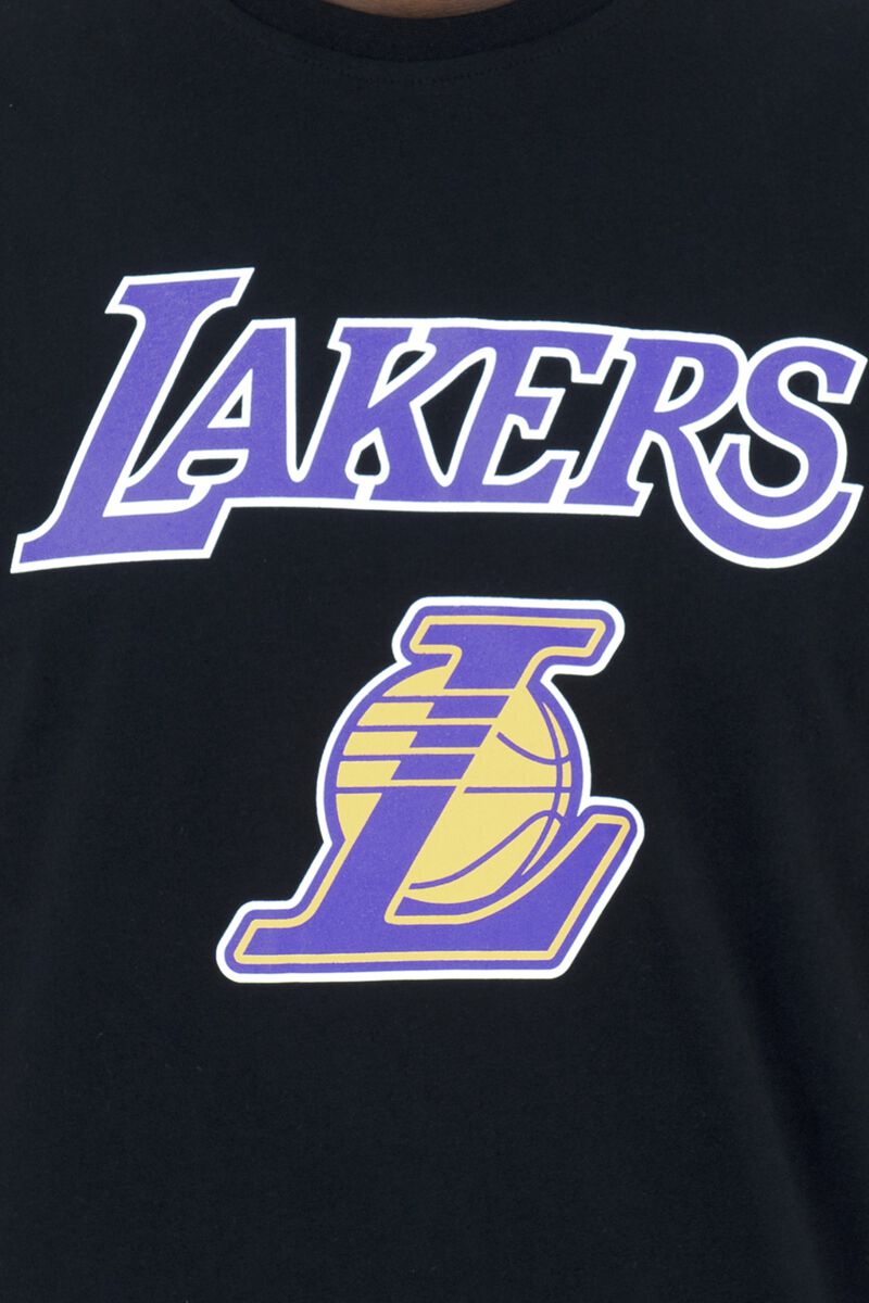 New Era – NBA T-Shirt – Los Angeles Lakers – S bis 3XL – für Männer – Größe S – schwarz